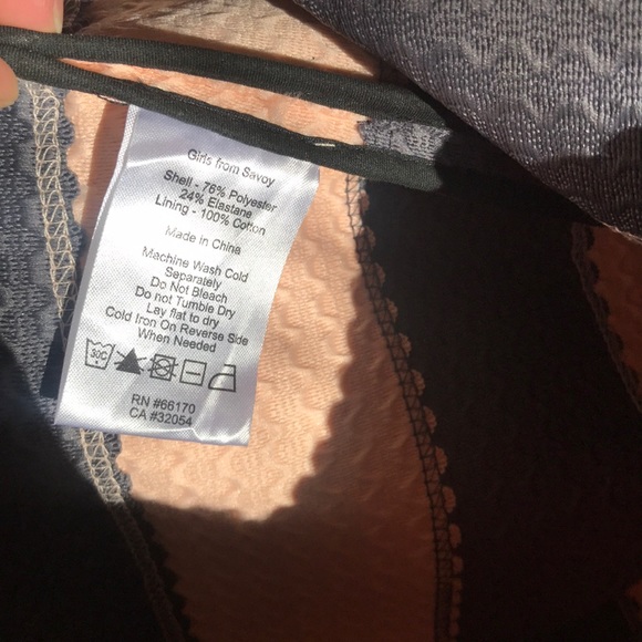 NWOT Anthropologie Scalloped Striped Ponte Skirt - Picture 7 of 8